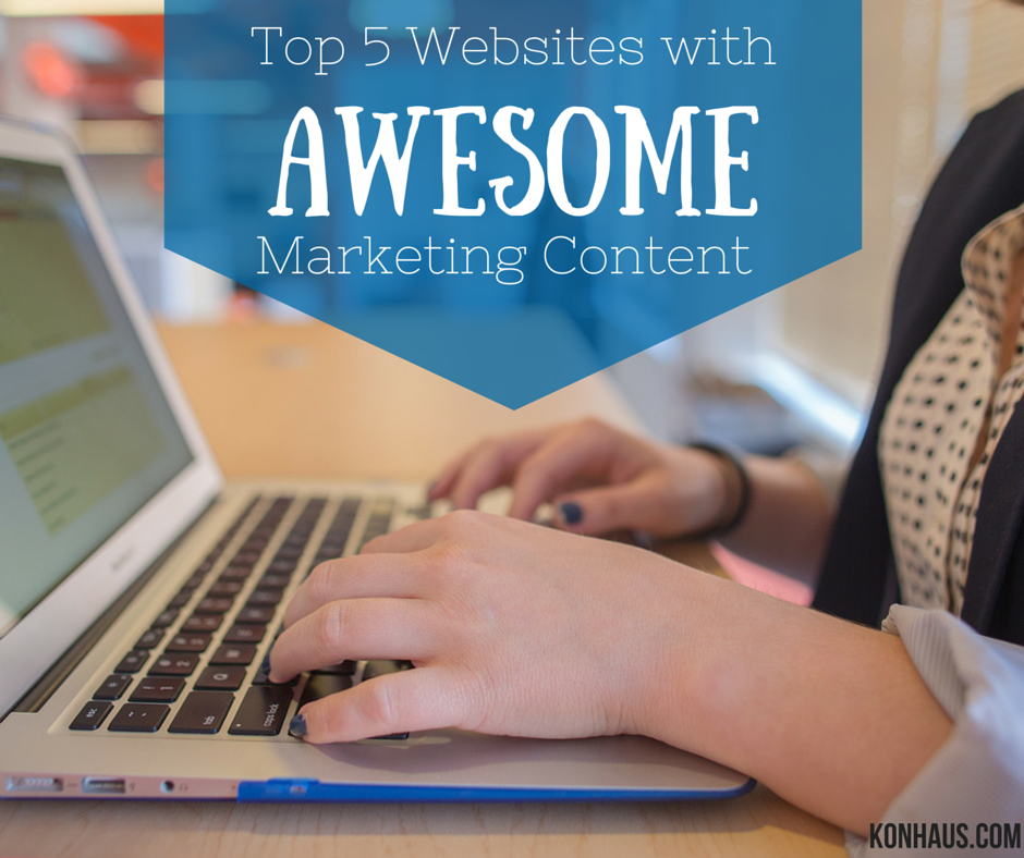 Top 5 Websites Blog Graphic