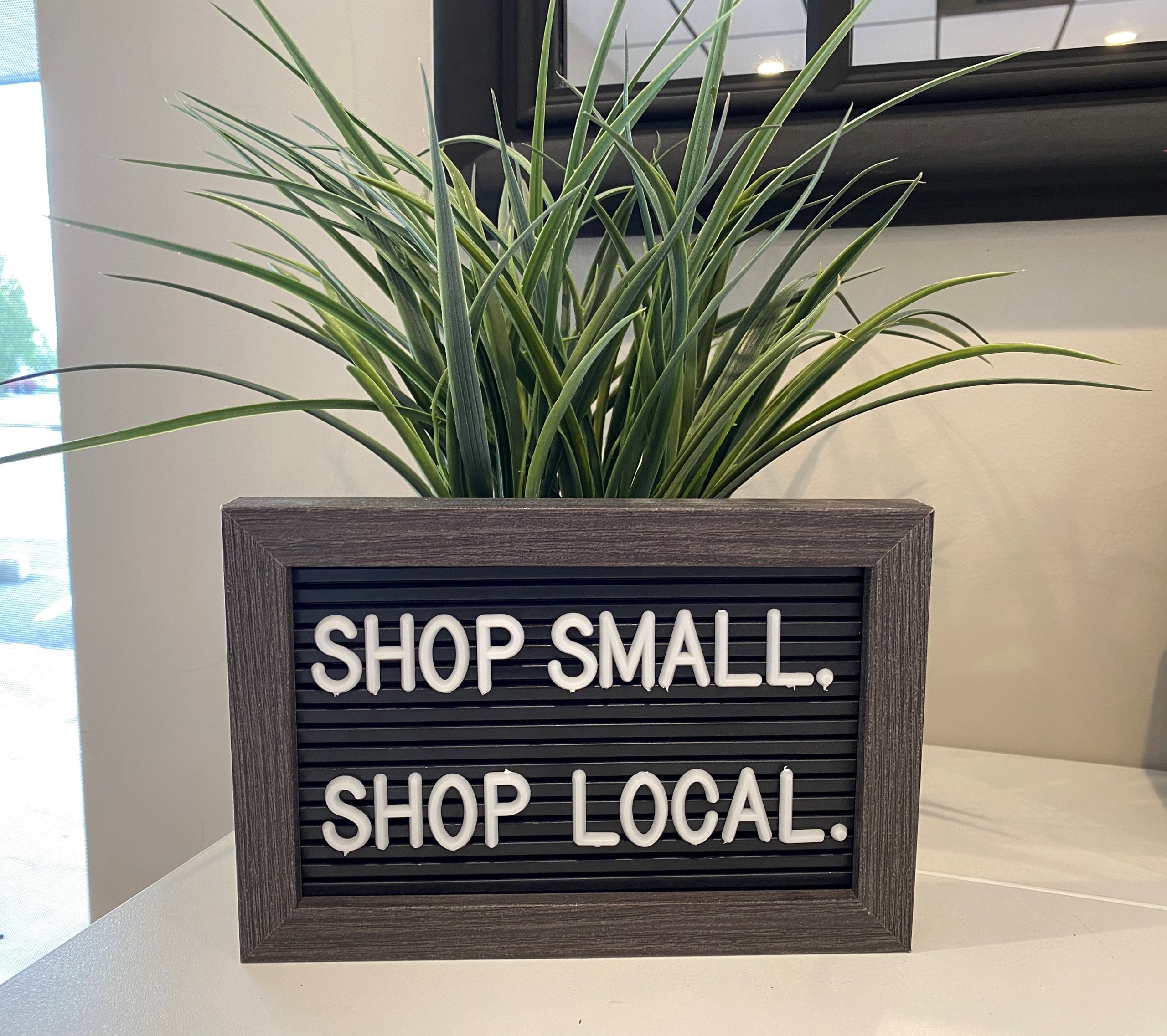 Shop Small Shop Local Sign