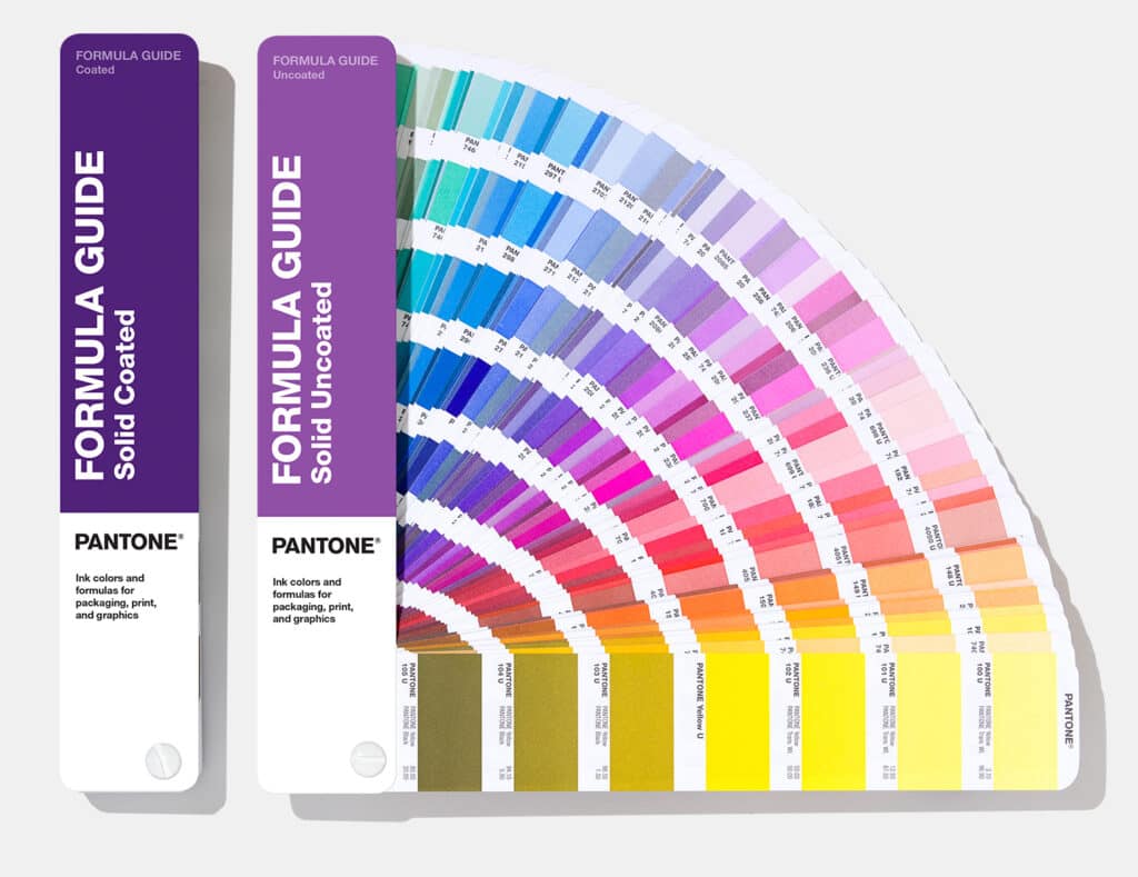 Pantone swatch books